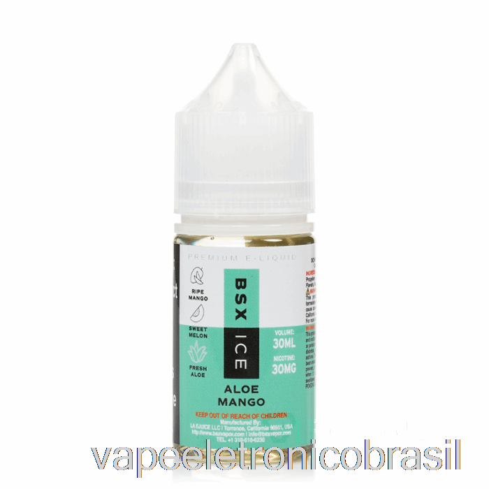 Vape Recarregável Aloe Mango Ice - Série Bsx Salt - 30ml 30mg